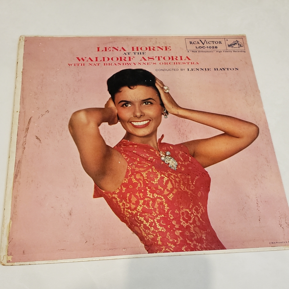 Lena Horne At The Waldorf Astoria UK Vinyl LP
